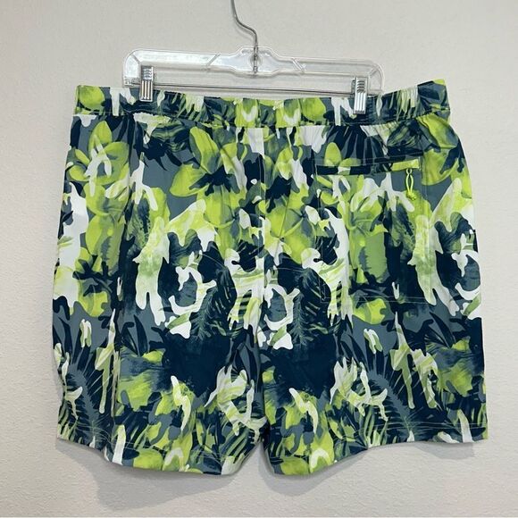 NWT! The North Face Printed Class V Pull On Shorts 7'' Mens Sz XXL Tropical Camo - Picture 1 of 9
